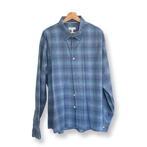 Peter Millar Mens Long Sleeve Button Up, Size XXL